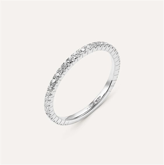 Anello Stroili Oro Donna in Oro bianco Cubic Zirconia 1410411 - 1410411